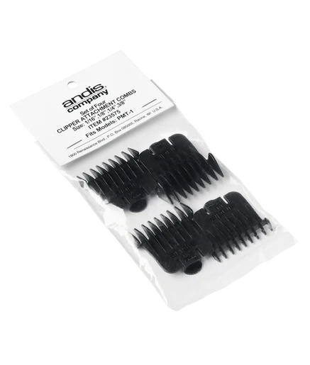 Andis Snap-On Blade Attachment Combs 4 Trimmer Guides