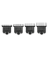 Andis Snap-On Blade Attachment Combs 4 Trimmer Guides