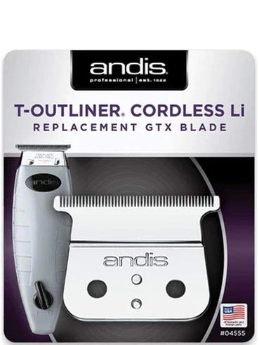 Andis T-outliner Cordless Li Replacement GTX Deep tooth Blade