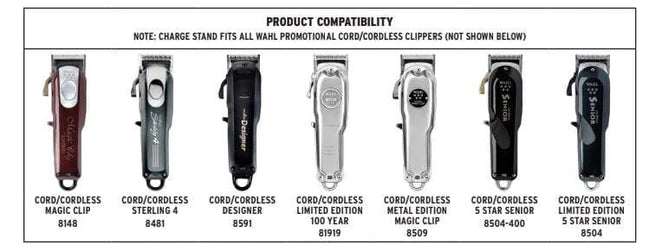 Wahl Pro Cordless Clipper Charger Stand