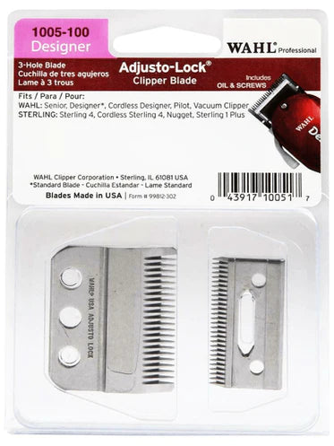 Wahl Adjusto-Lock Designer Clipper Blade