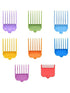 Wahl 8-Pack Colored Comb Guides