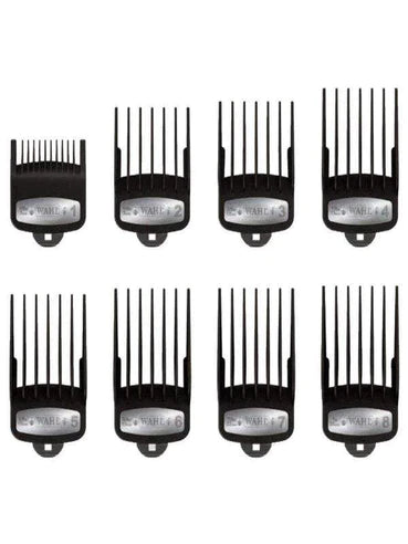 Wahl Premium Cutting Guide Combs 8 Pack