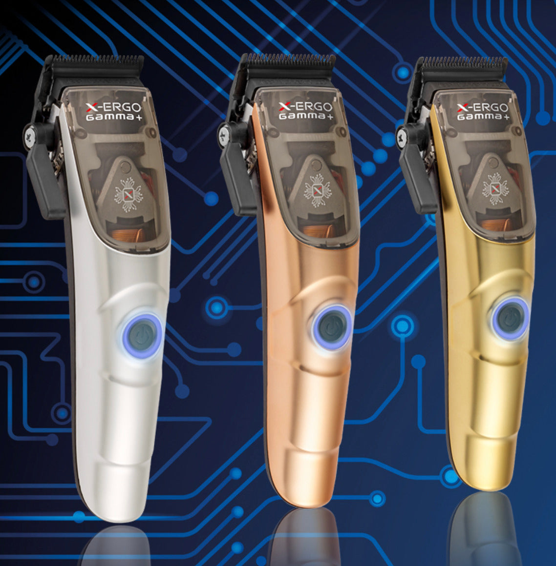 Gamma+ X-ERGO Linear Cordless Magnetic Clipper