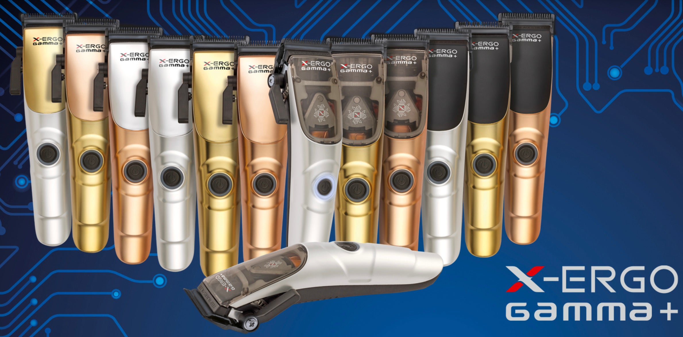 Gamma+ X-ERGO Linear Cordless Magnetic Clipper