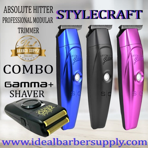 StyleCraft S|C absolute hitter and Gamma absolute Zero shaver combo