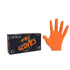 L3VEL3 Professional Nitrile Gloves Orange - 100 Pack