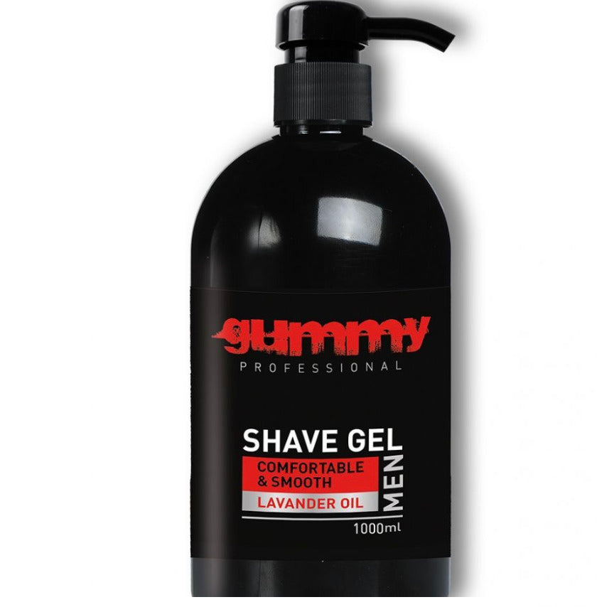 Gummy Shave Gel Lavender oil – Red 1000ml 33.8oz