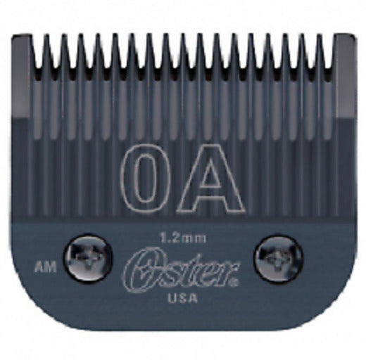 Oster Detachable Clipper Blades – Black Diamox High Carbon Steel – Compatible With Andis – multiple sizes