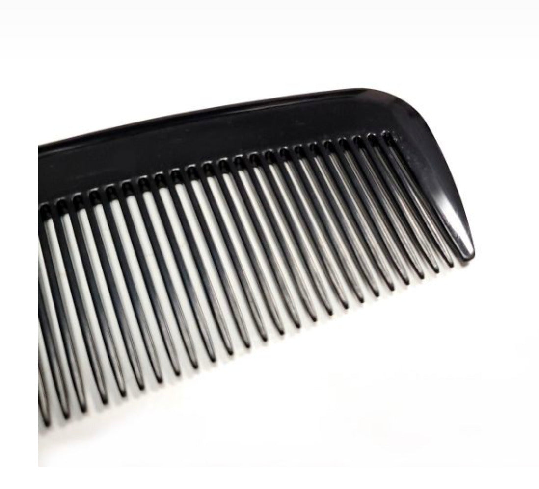 StyleCraft S|C Professional Styling Comb – Black 8”