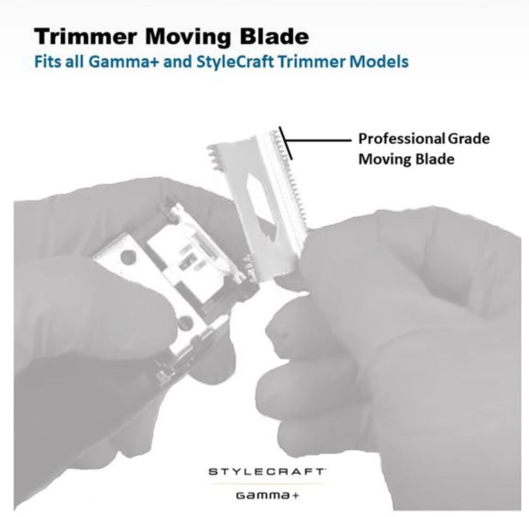 StyleCraft S|C The One Moving Black Diamond Carbon DLC Deep Tooth Trimmer Blade