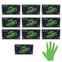 L3VEL3 Professional Nitrile Gloves Lime - 100 Pack