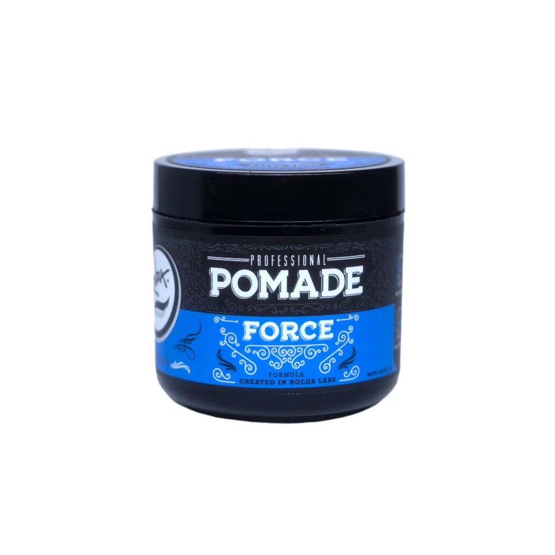 Rolda - Force Hair Pomade | Water Based Formula, Medium Hold, Medium Shine, Washes Out Easily, All Day Hold, Flake-free, Alcohol-free